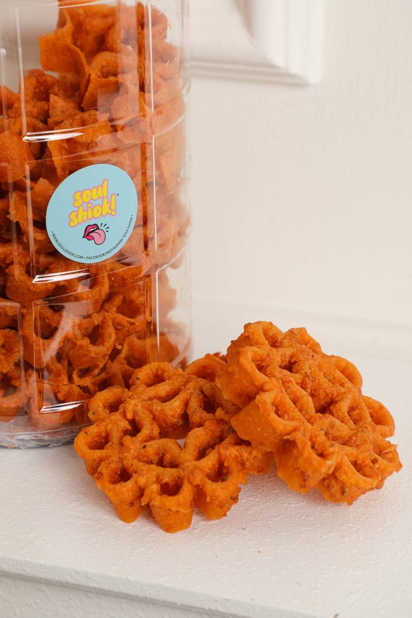 Spicy Shrimp Honeycomb