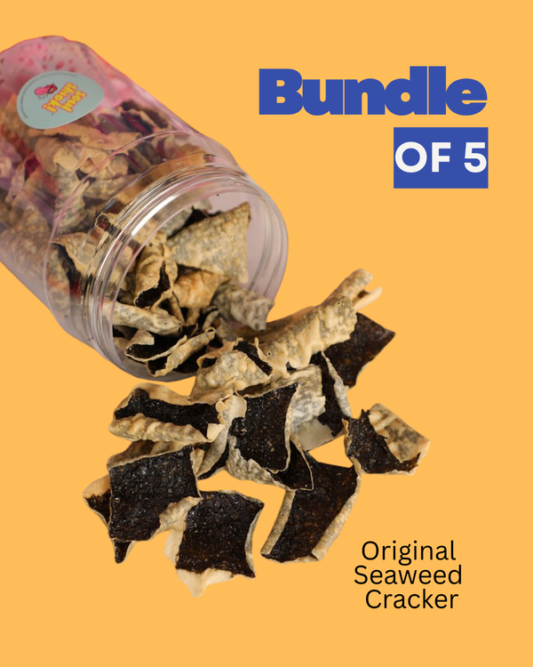 Bundle of 5 Original Seaweed Cracker