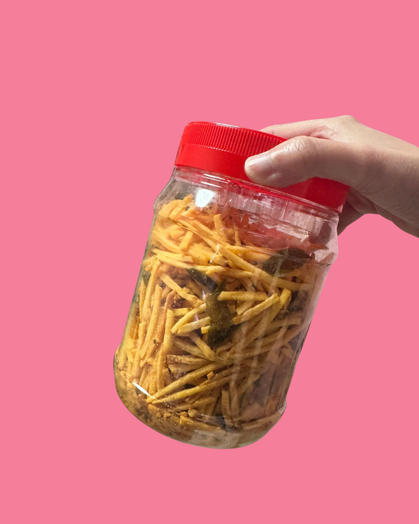 Salted Egg Cassava Sticks